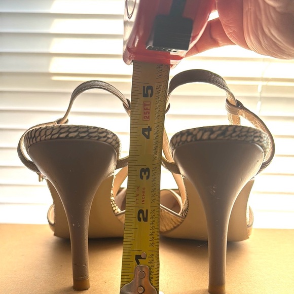 TAHARI women’s snake print slingback sandals size 9.5 - Picture 6 of 8